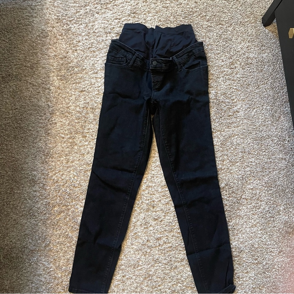 Old Navy Maternity Rockstar Super Skinny Full Panel Jeans